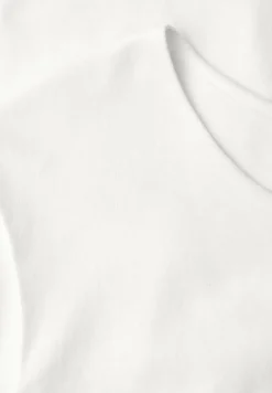Basic Shirt mit U-Boot-Ausschnitt