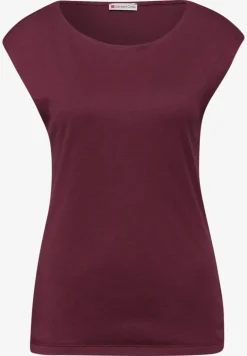 Basic Shirt mit U-Boot-Ausschnitt
