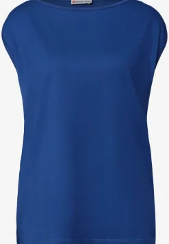 Basic Shirt mit U-Boot-Ausschnitt