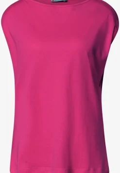 Basic Shirt mit U-Boot-Ausschnitt