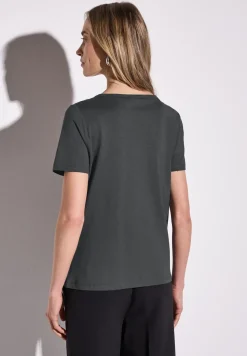 Basic Shirt mit Wording