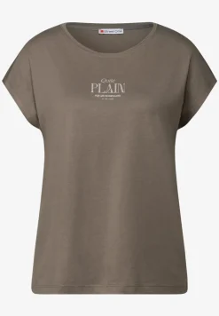 Basic Shirt mit Wording