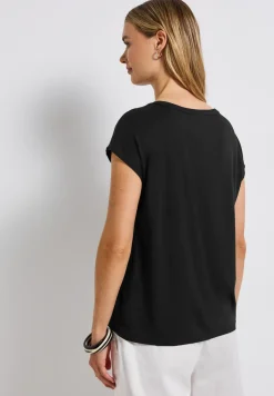 Basic Shirt mit Wording