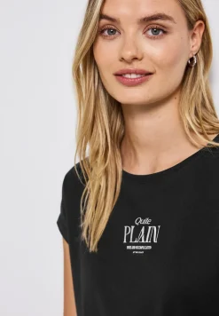 Basic Shirt mit Wording
