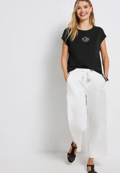Basic Shirt mit Wording