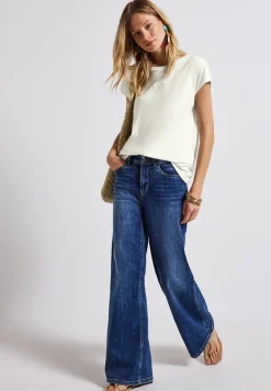 Basic Shirt mit Wording