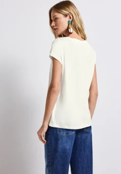 Basic Shirt mit Wording
