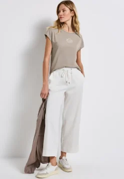 Basic Shirt mit Wording