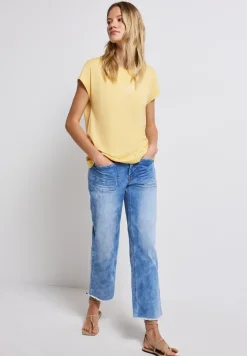 Basic Shirt mit Wording