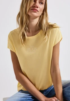 Basic Shirt mit Wording