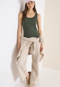 Basic Top aus reiner Baumwolle