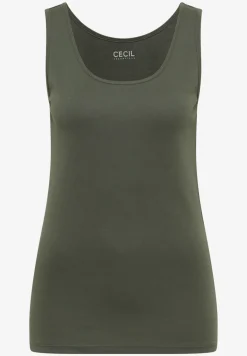 Basic Top aus reiner Baumwolle