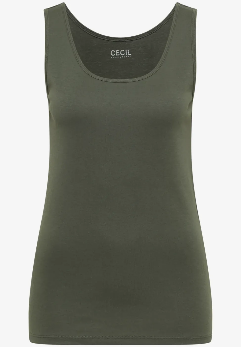 Basic Top aus reiner Baumwolle
