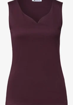 Basic Top mit Herzausschnitt