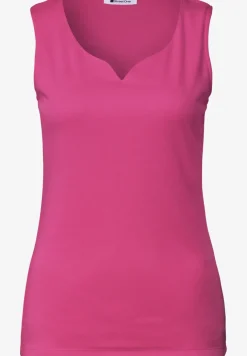 Basic Top mit Herzausschnitt
