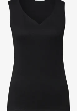 Basic Top mit Herzausschnitt