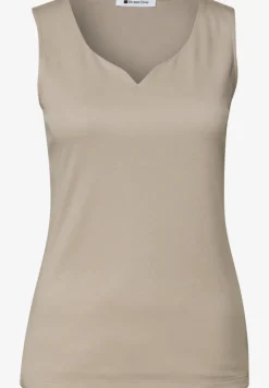 Basic Top mit Herzausschnitt