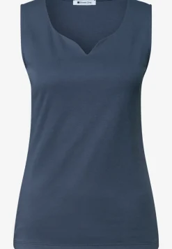 Basic Top mit Herzausschnitt