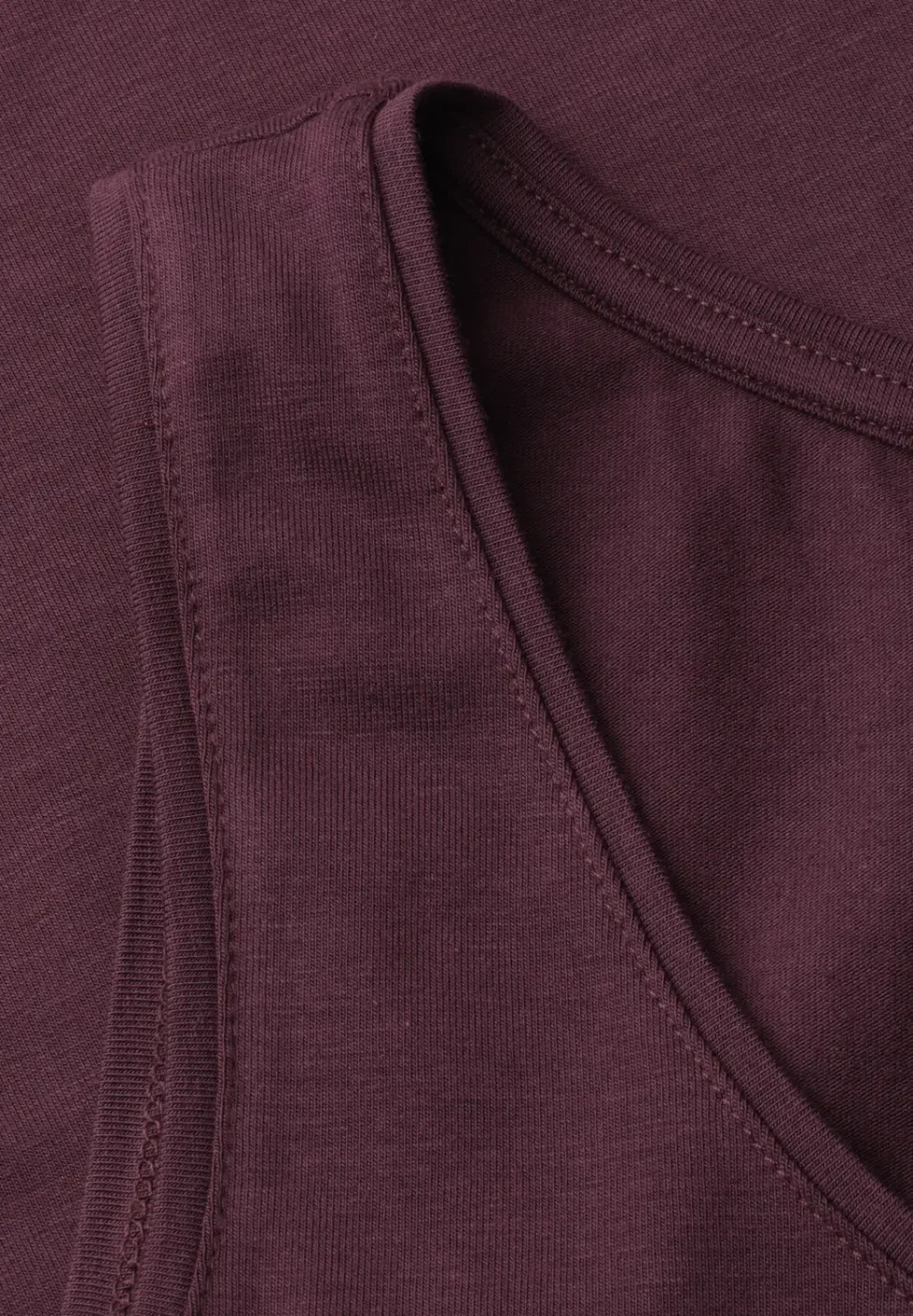 Basic Top mit Rundhals aus Jersey