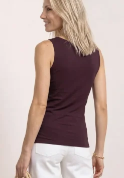 Basic Top mit Rundhals aus Jersey
