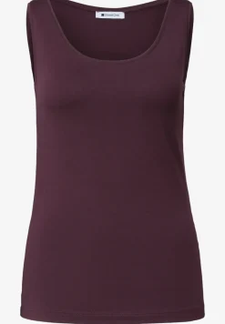 Basic Top mit Rundhals aus Jersey