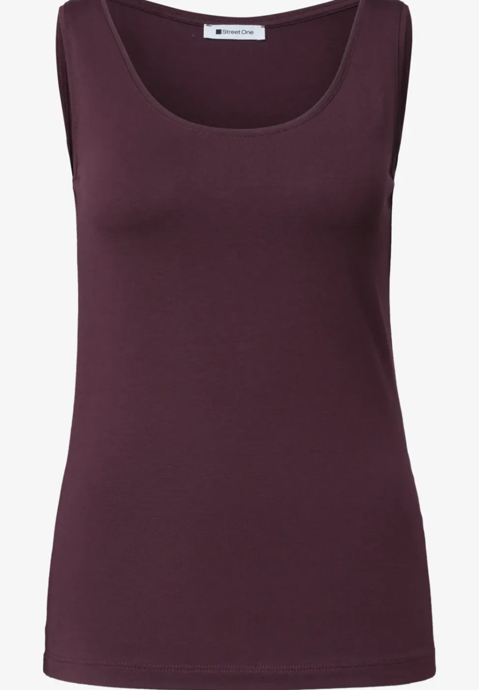 Basic Top mit Rundhals aus Jersey