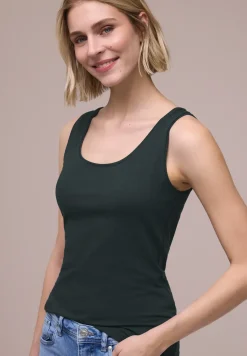 Basic Top mit Rundhals aus Jersey