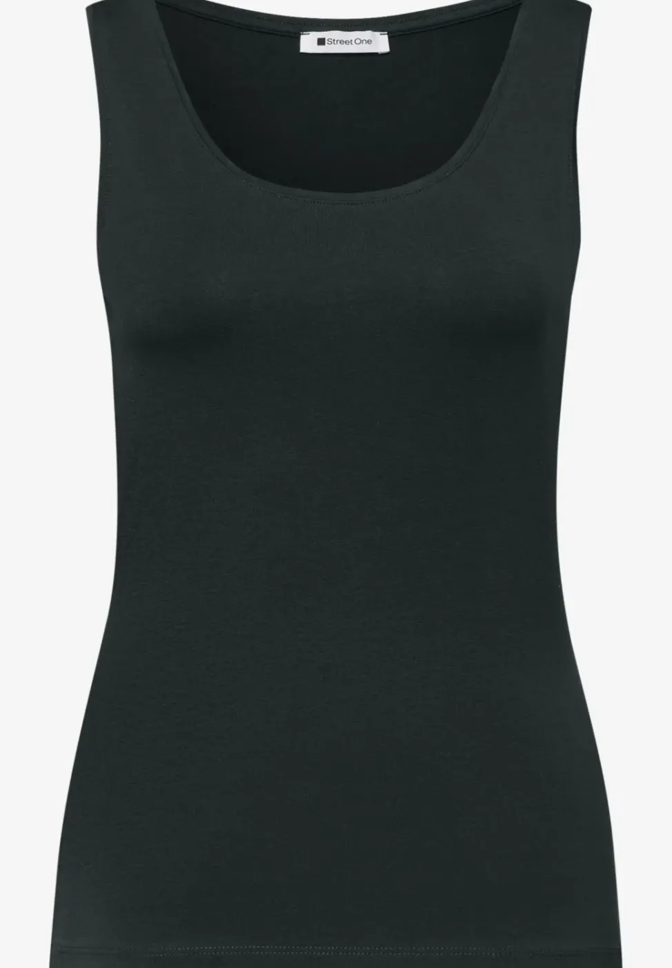 Basic Top mit Rundhals aus Jersey