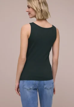 Basic Top mit Rundhals aus Jersey