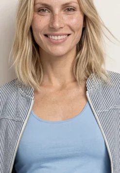 Basic Top mit Rundhals aus Jersey