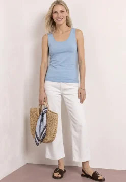Basic Top mit Rundhals aus Jersey