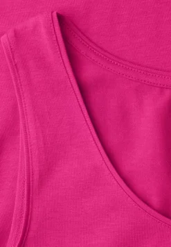 Basic Top mit Rundhals aus Jersey
