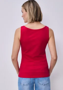 Basic Top mit Rundhals aus Jersey