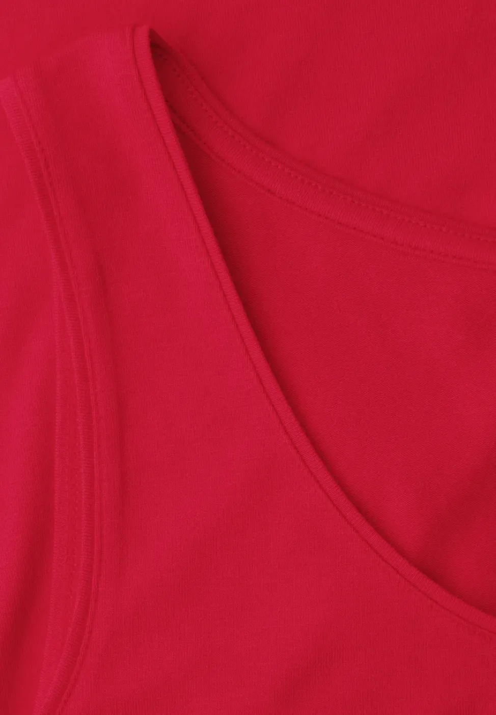 Basic Top mit Rundhals aus Jersey