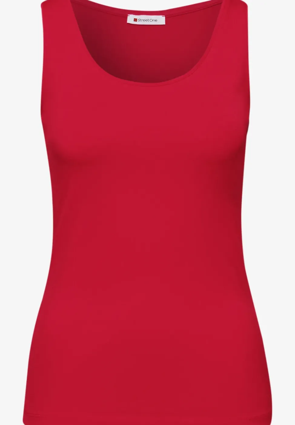 Basic Top mit Rundhals aus Jersey