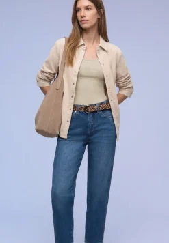 Basic Top mit Rundhals in Unifarbe