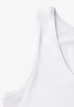 Basic Top mit Rundhals in Unifarbe