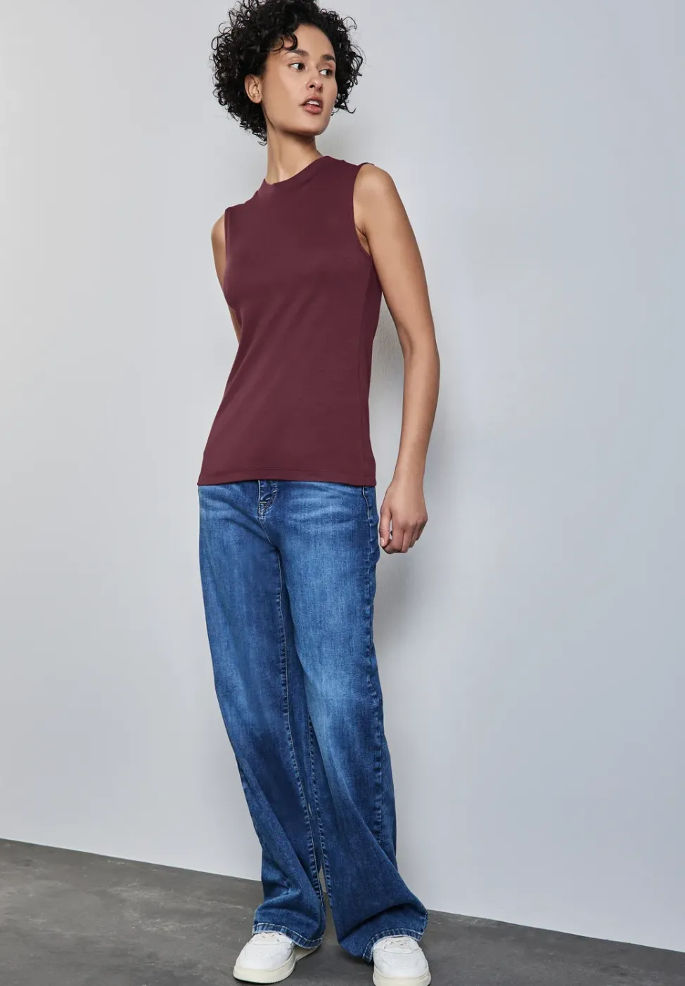 Basic Top mit Turtleneck
