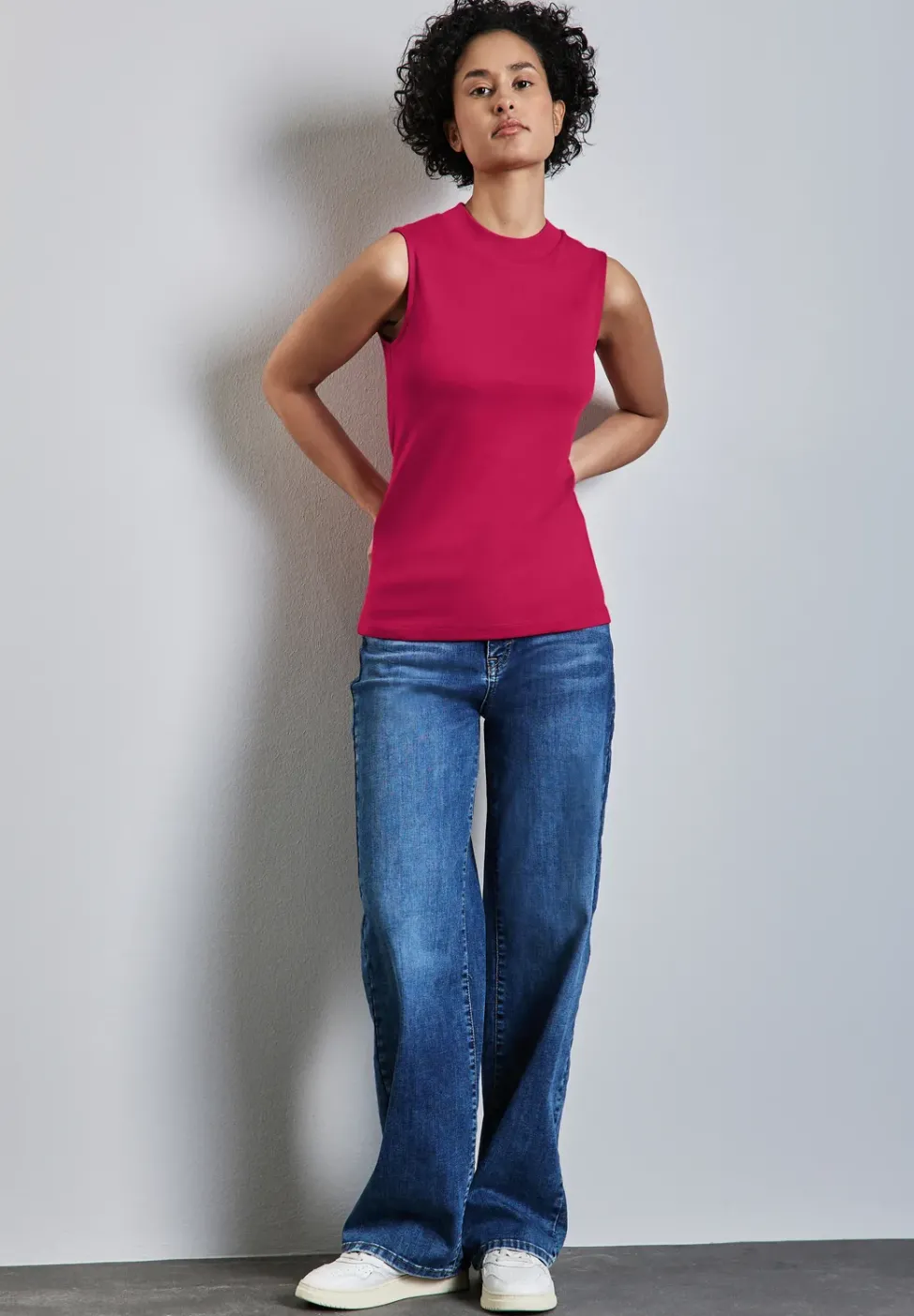 Basic Top mit Turtleneck