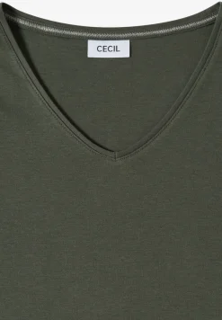 Basic T-Shirt aus Baumwolle
