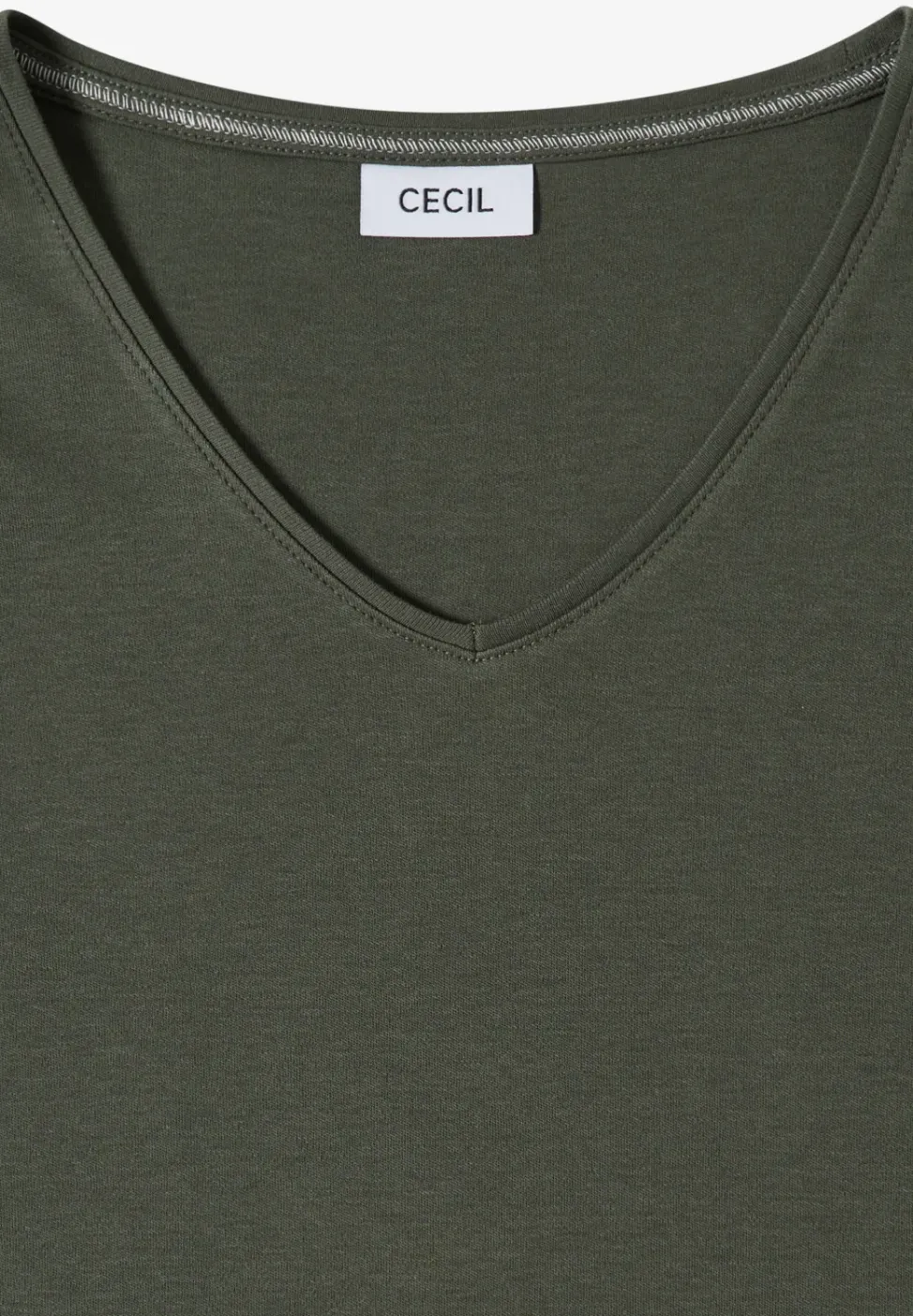 Basic T-Shirt aus Baumwolle