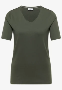 Basic T-Shirt aus Baumwolle