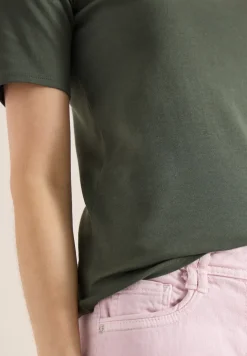 Basic T-Shirt aus Baumwolle