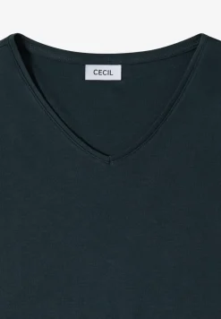 Basic T-Shirt aus Baumwolle