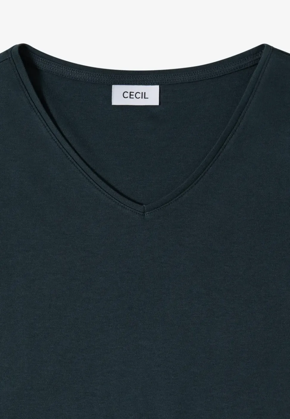Basic T-Shirt aus Baumwolle