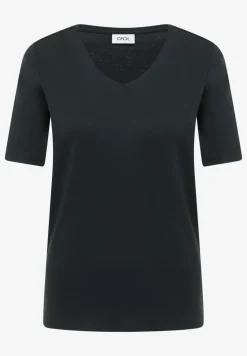 Basic T-Shirt aus Baumwolle