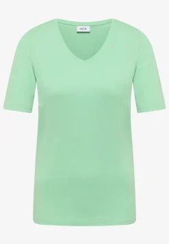 Basic T-Shirt aus Baumwolle