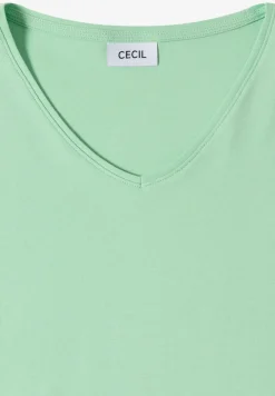 Basic T-Shirt aus Baumwolle