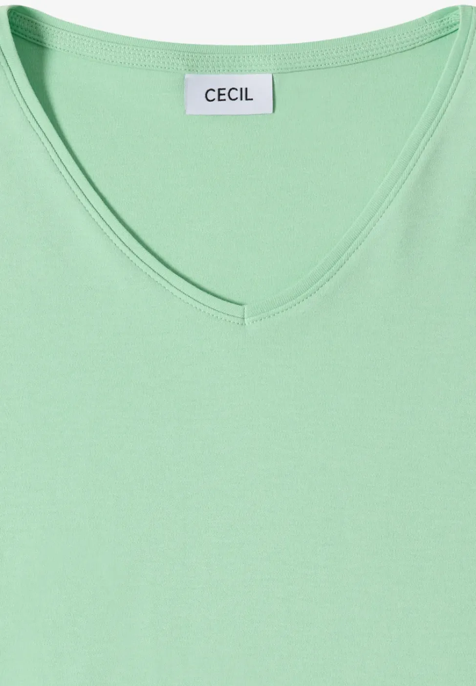 Basic T-Shirt aus Baumwolle