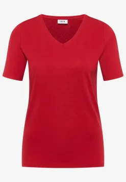 Basic T-Shirt aus Baumwolle